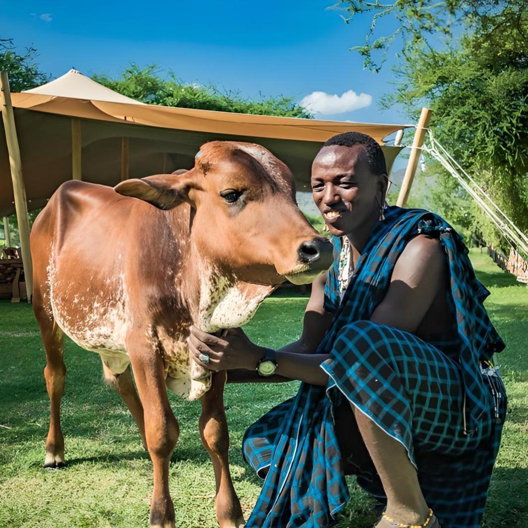 Lake Natron Maasai Giraffe Eco Lodge And Camping Mtowabaga Zewnętrze zdjęcie